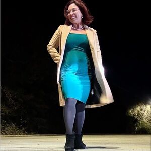 Forever 21 Black and Tan Coat